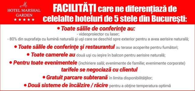 Отель Marshal Garden Hotel Бухарест-5